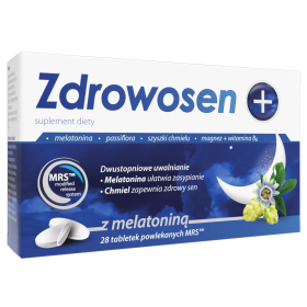 ZDROWOSEN Z MELATONINĄ 28 TABLETEK POWLEKANYCH